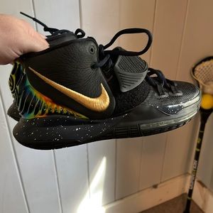 Customized Kyrie 6 Nike basketball shoes barely used.